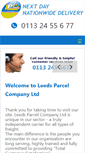 Mobile Screenshot of leedsparcelcompany.co.uk